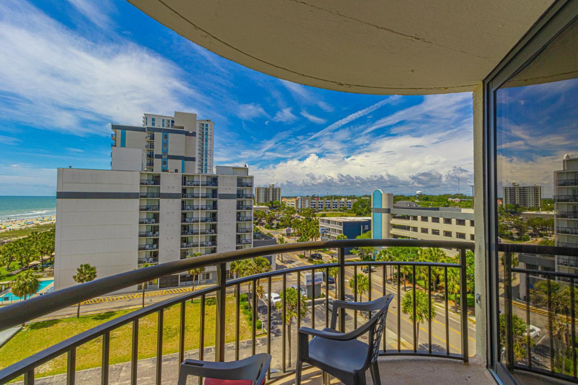 Ocean View Double Suite! Sleeps 4 Meridian Plaza 705 Myrtle Beach Esterno foto