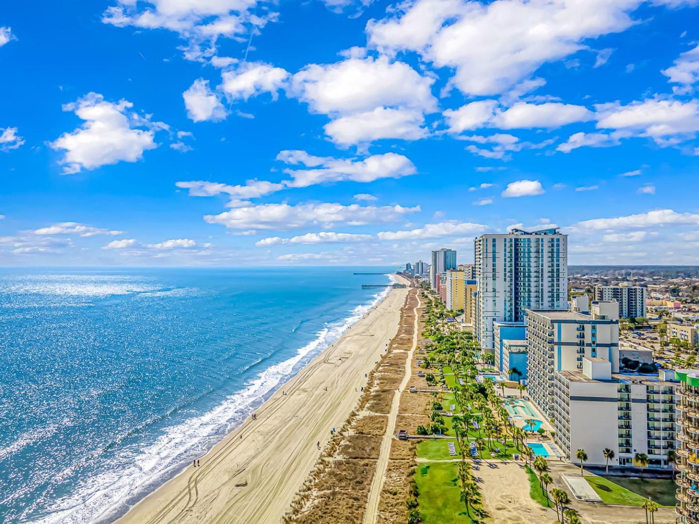 Ocean View Double Suite! Sleeps 4 Meridian Plaza 705 Myrtle Beach Esterno foto