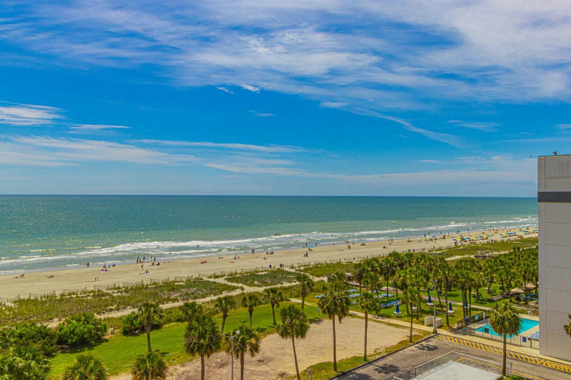 Ocean View Double Suite! Sleeps 4 Meridian Plaza 705 Myrtle Beach Esterno foto