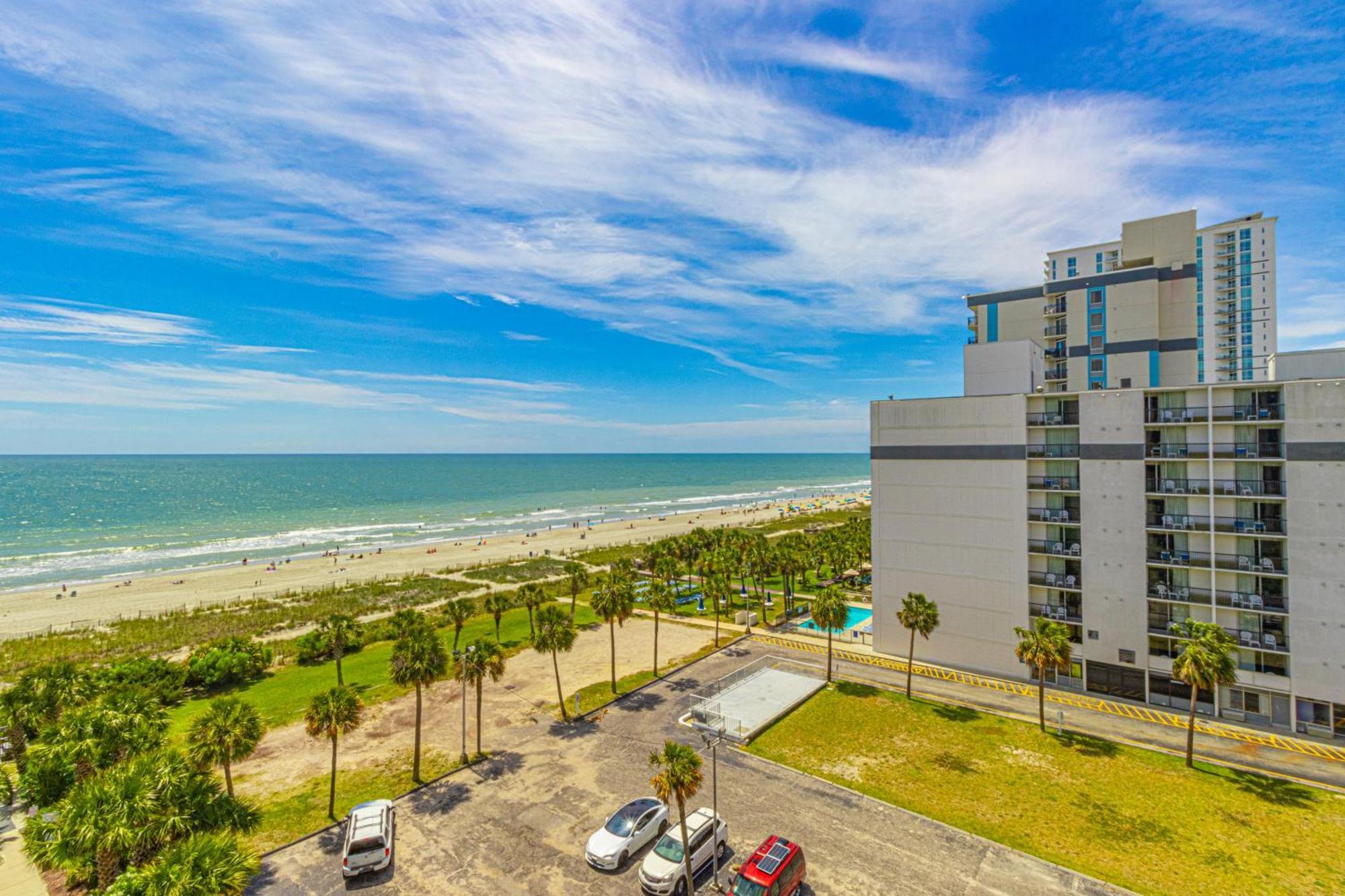 Ocean View Double Suite! Sleeps 4 Meridian Plaza 705 Myrtle Beach Esterno foto