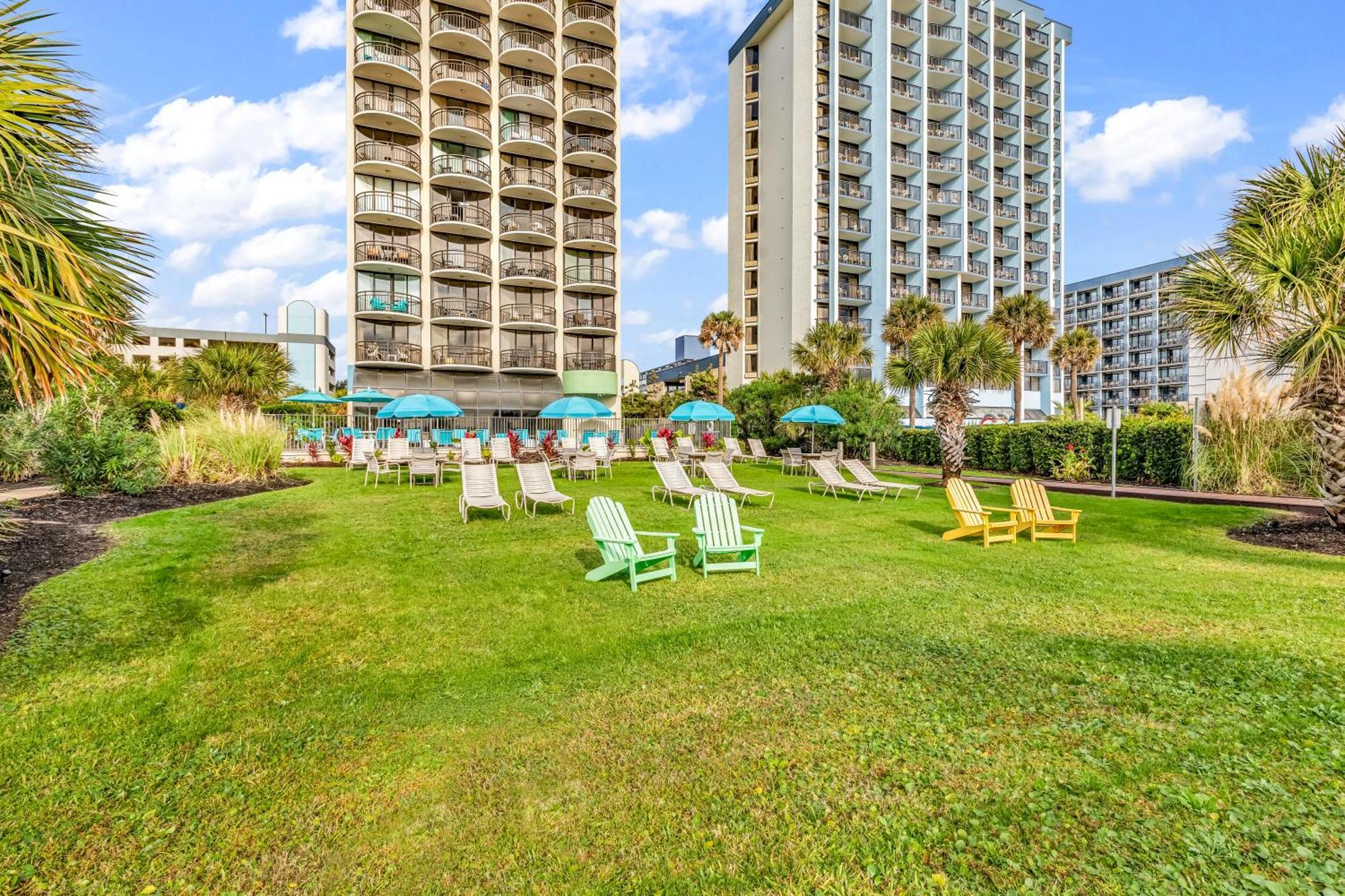 Ocean View Double Suite! Sleeps 4 Meridian Plaza 705 Myrtle Beach Esterno foto