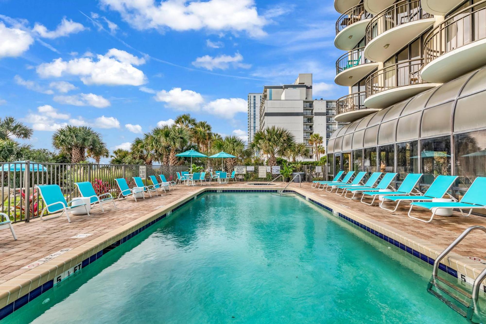 Ocean View Double Suite! Sleeps 4 Meridian Plaza 705 Myrtle Beach Esterno foto