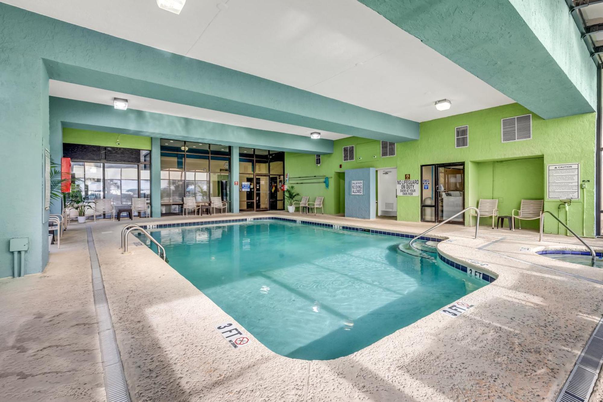 Ocean View Double Suite! Sleeps 4 Meridian Plaza 705 Myrtle Beach Esterno foto